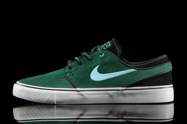 nike janoski midnight green