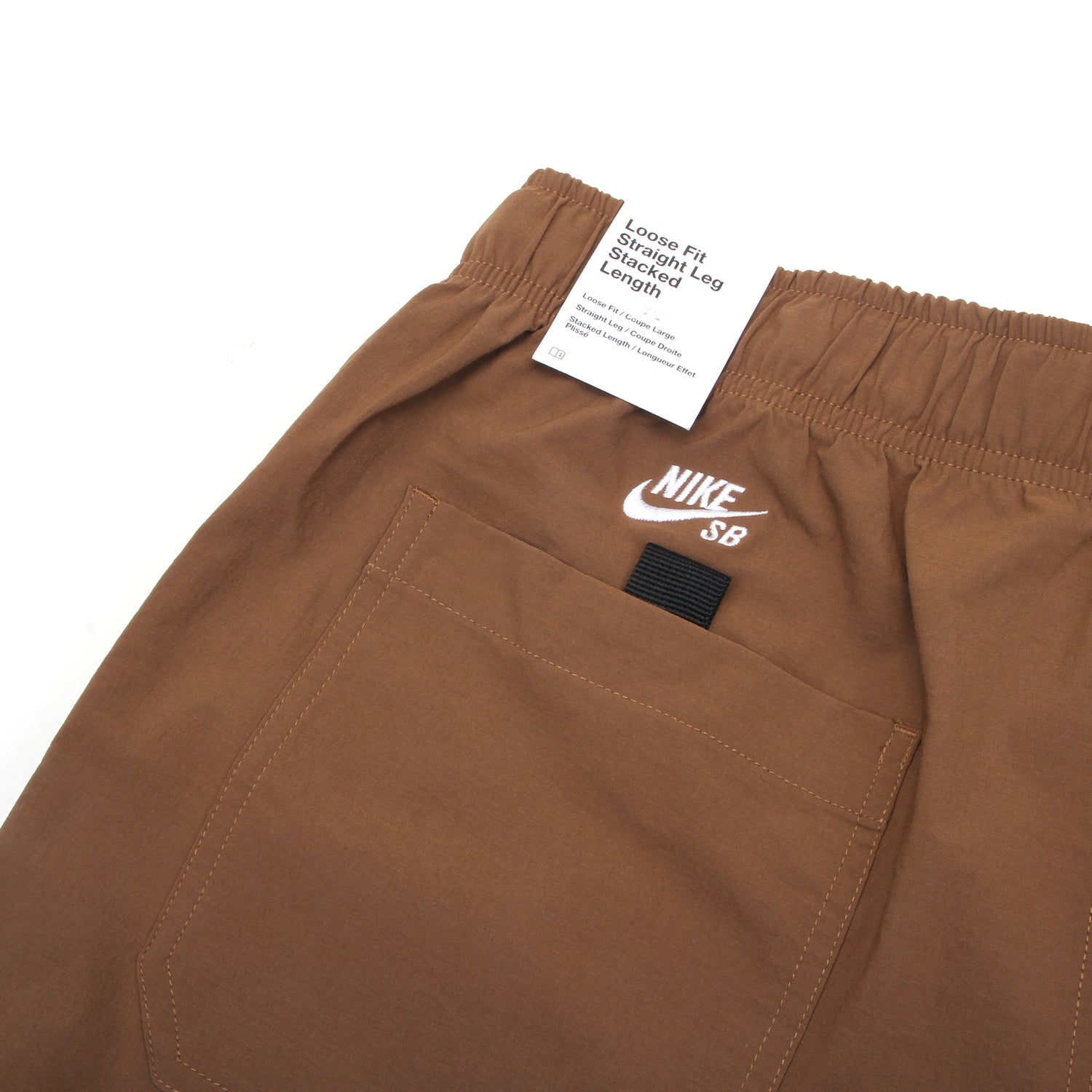 Nike SB - Kearny Cargo Pant
Style # FV7347-235
Color : Mosswood Brown / White