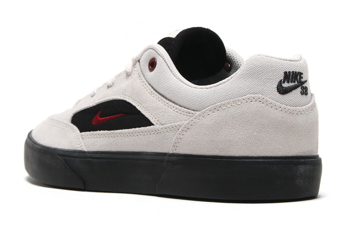 Nike SB - Malor
Style # FV6064-104
Color : LT Orewood Brown / Team Red / Black