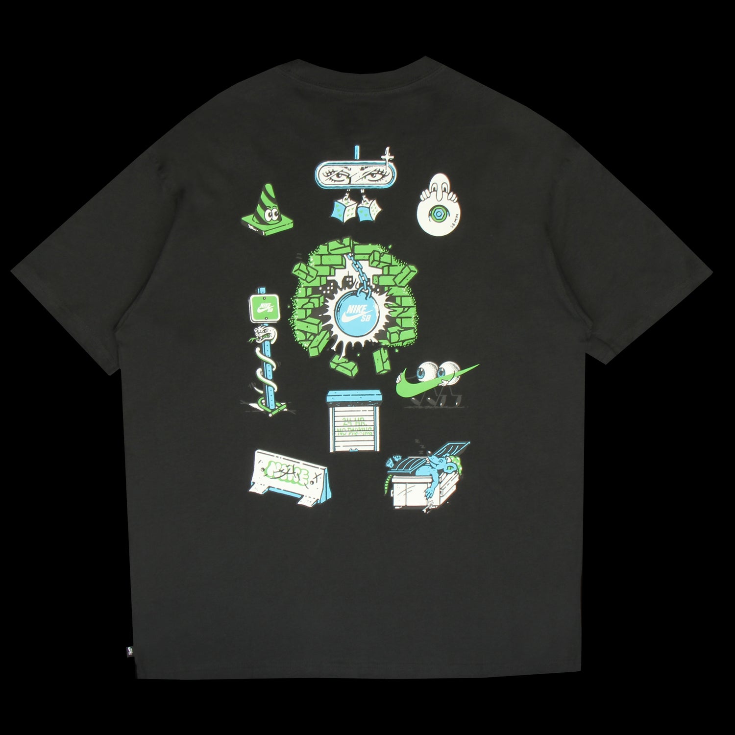 Nike SB - Max90 Char T-Shirt
Style # HV2188-045
Color : Off Noir