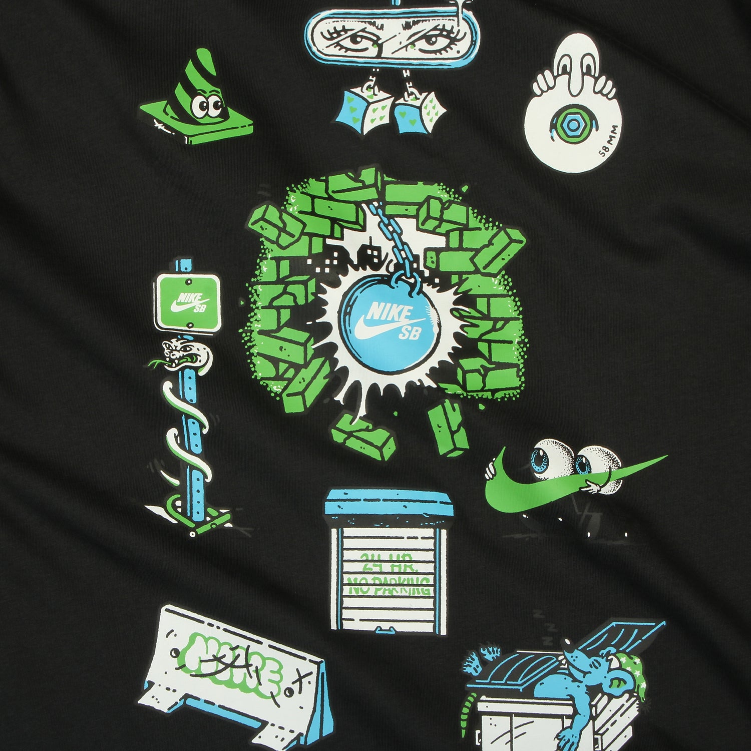 Nike SB - Max90 Char T-Shirt
Style # HV2188-045
Color : Off Noir