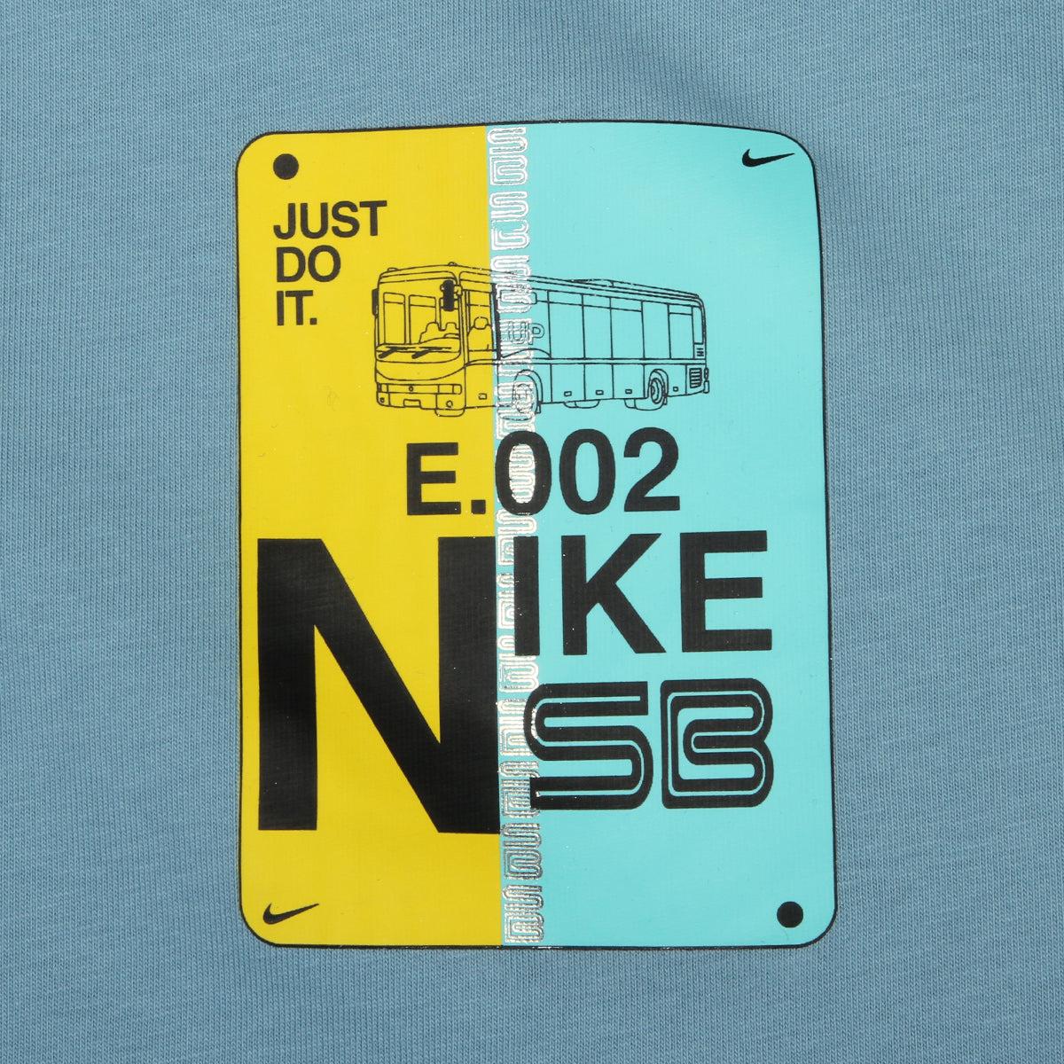 Nike SB - Muni Bus Pass T-Shirt
Style # IU1265-464
Color : Denim Turq