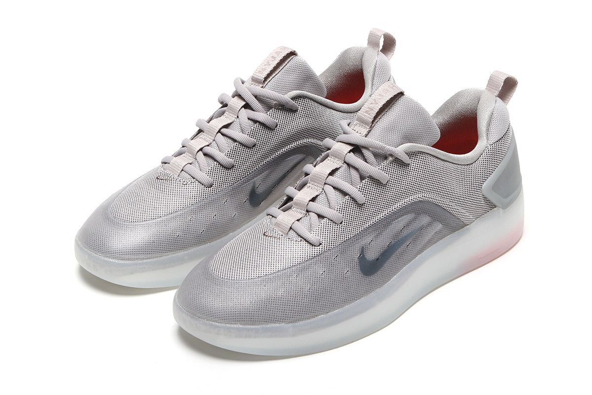 Nike SB - Zoom Nyjah 4
Style # FQ1273-001
Color : College Grey / Mink Brown / Light Silver