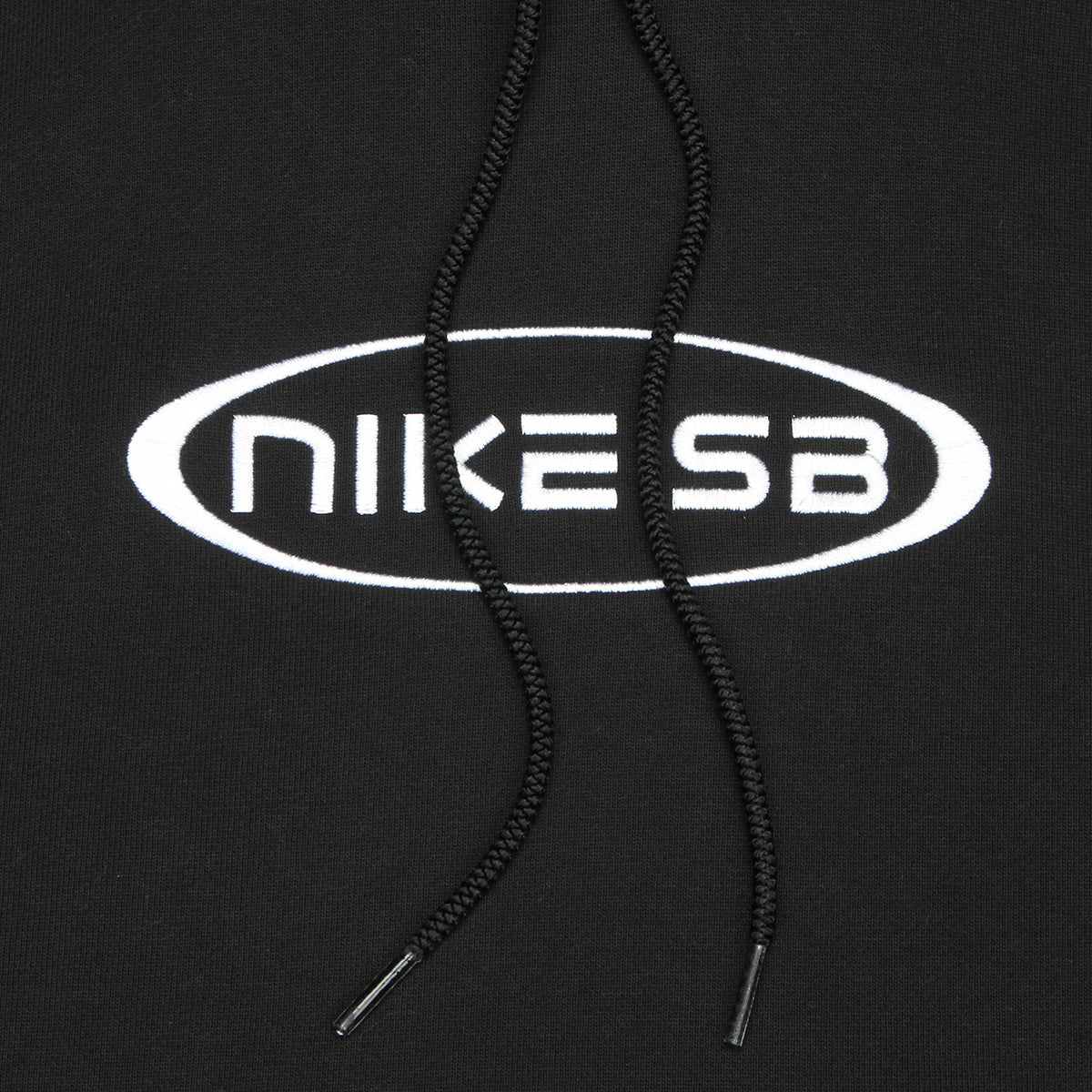 Nike SB Oval Logo Hoodie Black