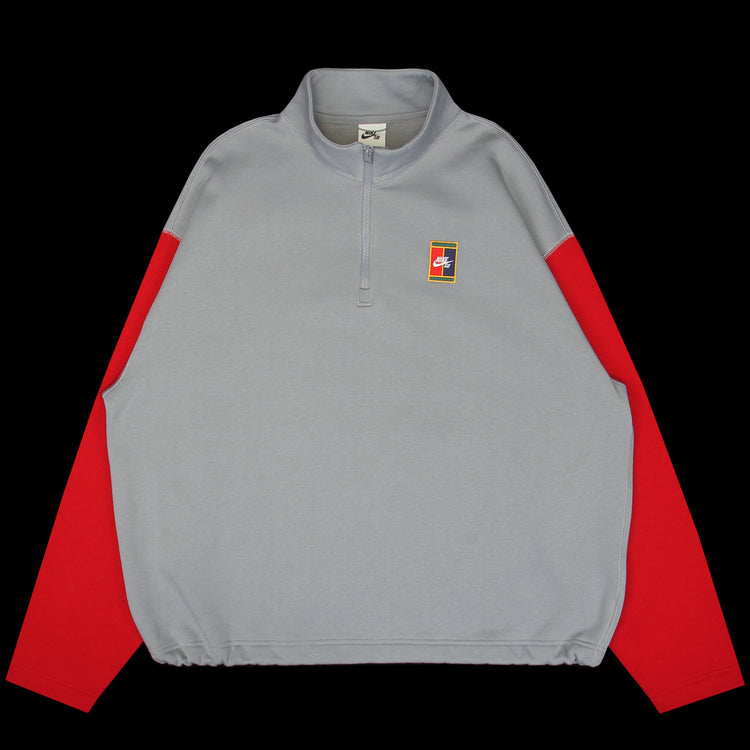 Nike SB - Quarter Zip Fleece Sweatshirt
Style # IZ1853-687
Color : Gym Red / Stealth