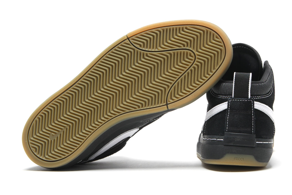 Nike SB - React Leo
Style # DX4361-005
Color : Black / White / Gum