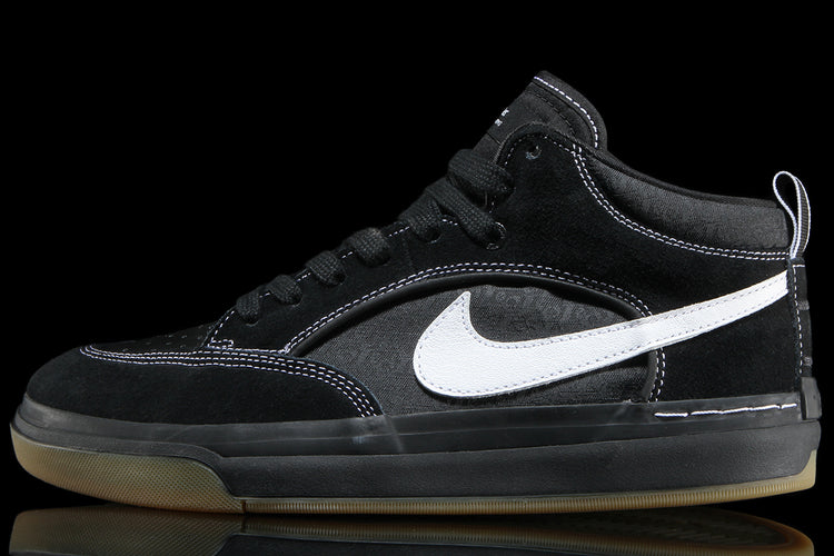 Nike SB - React Leo
Style # DX4361-005
Color : Black / White / Gum