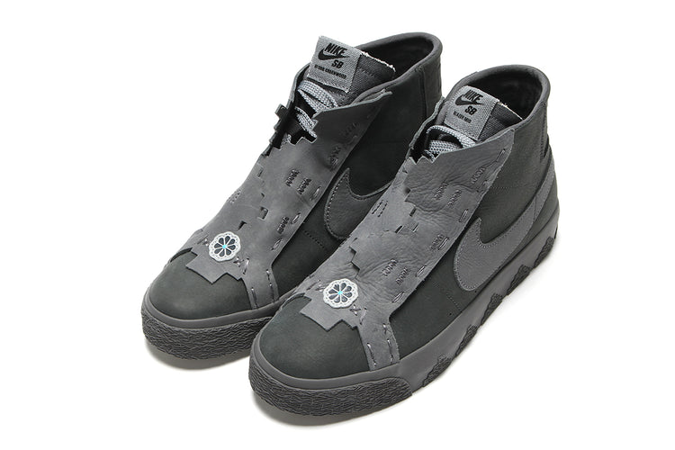 Nike SB | Zoom Blazer Mid x Di'Orr Greenwood Anthracite Dark Smoke Grey