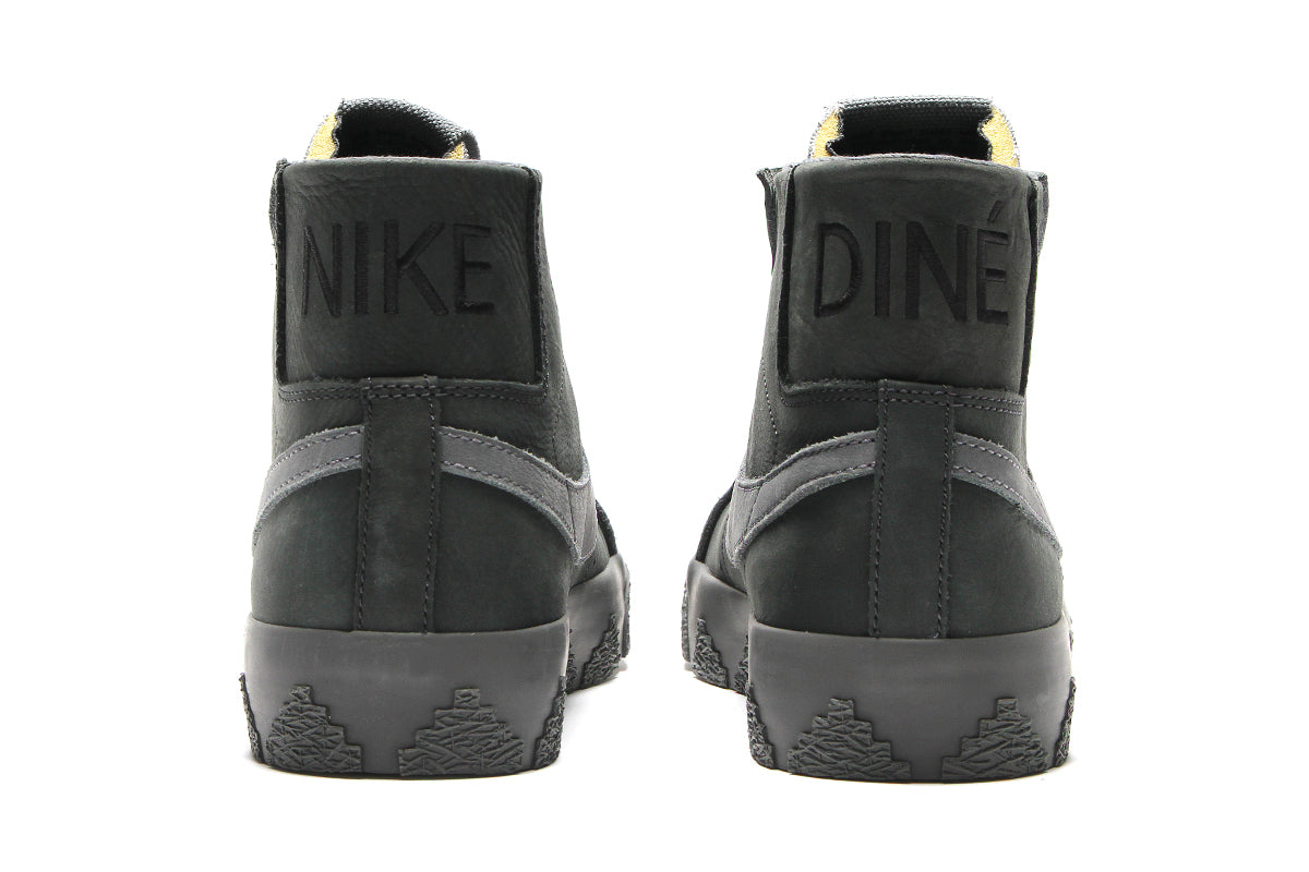 Nike SB | Zoom Blazer Mid x Di'Orr Greenwood Anthracite Dark Smoke Grey