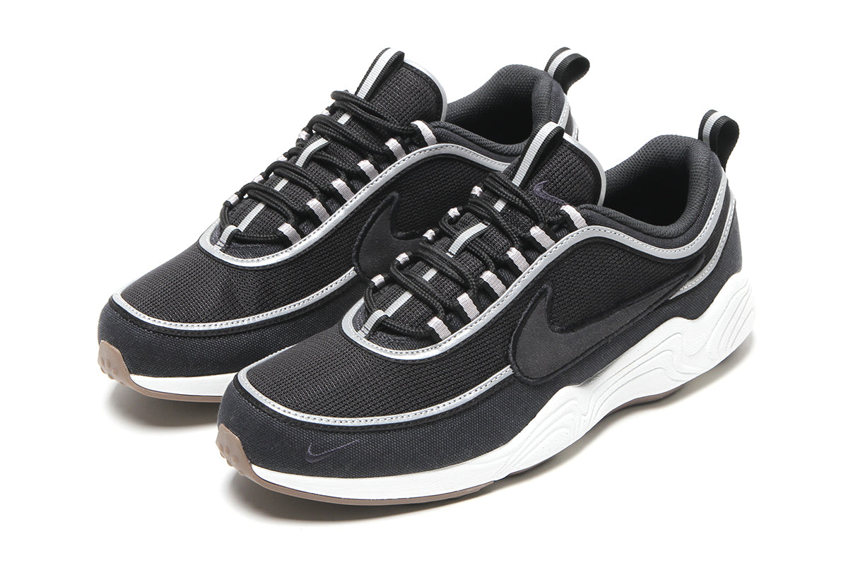 Nike - Air Zoom Spiridon
Style # IO1907-045
Color : Off Noir / Black / Cave Purple