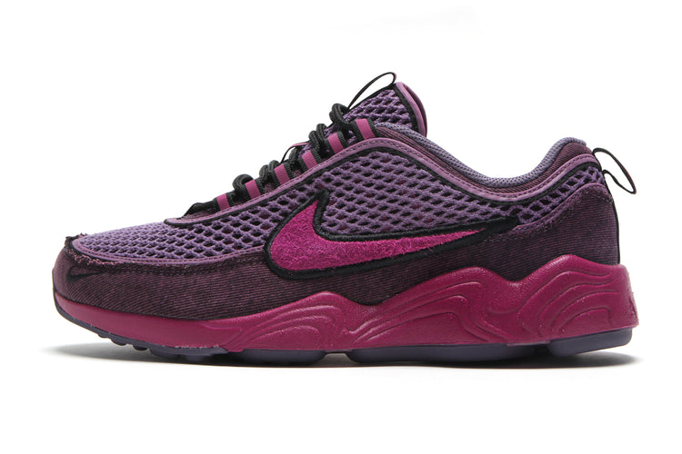 Nike - Air Zoom Spiridon Premium
Style # IH3360-599
Color : Hot Fuchsia / Viotech / Black / Canyon Purple