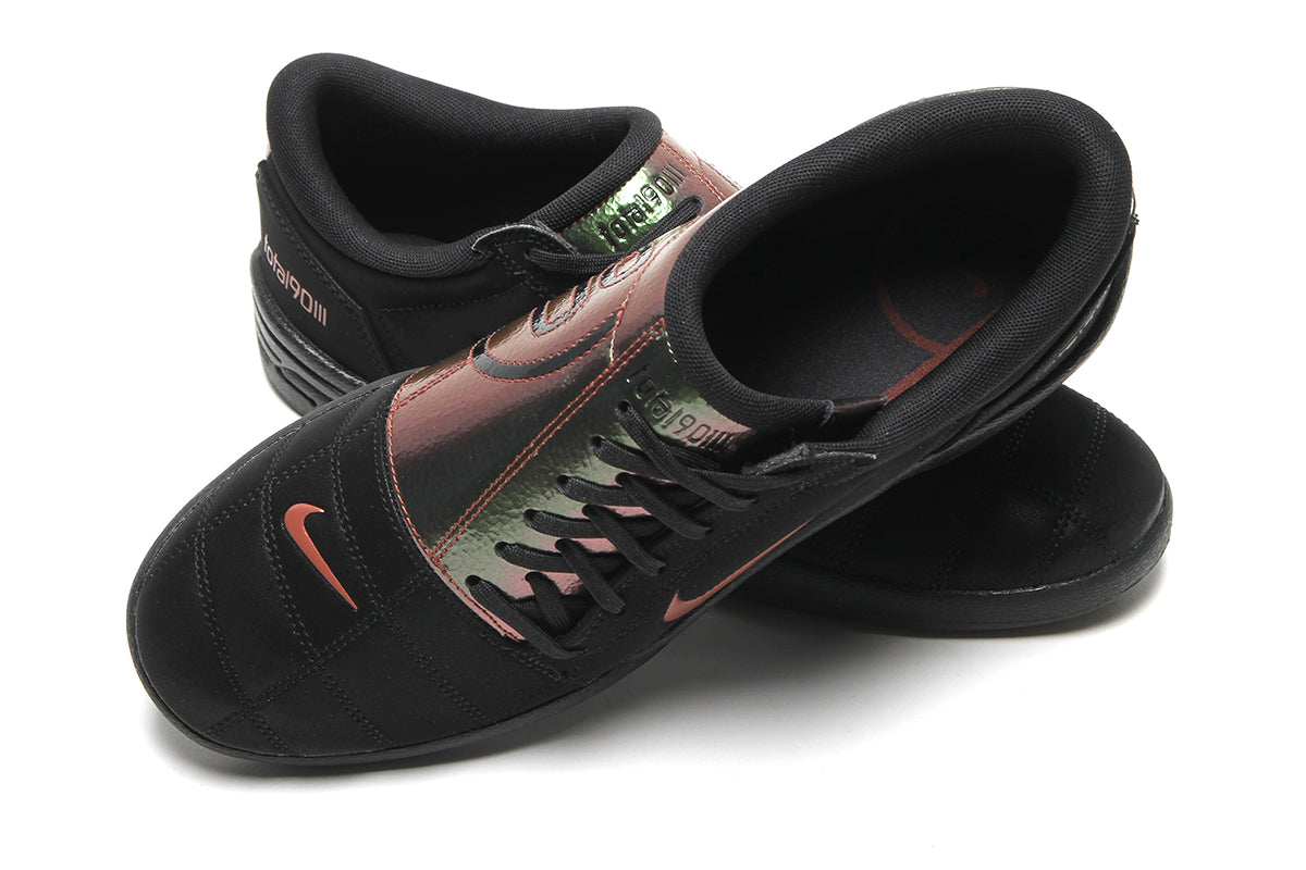 Nike - Total 90 Premium Tiempo
Style # IO8712-001
Color : Black / Red Sepia