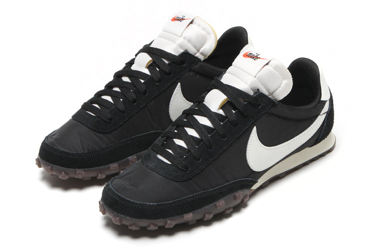 Nike - Waffle Racer
Style # IM8658-001
Color : Black / Sail / Coconut Milk / Gum Dark Brown
