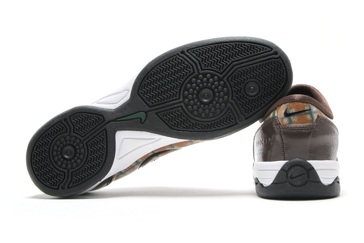 Nike - T90 x Procell
Style # IQ5794-237
Color : Baroque Brown / Black / Fir / Summit White