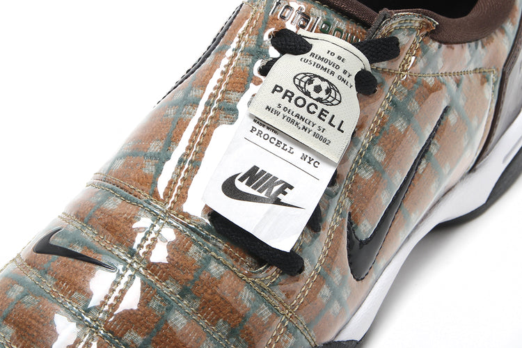 Nike - T90 x Procell
Style # IQ5794-237
Color : Baroque Brown / Black / Fir / Summit White