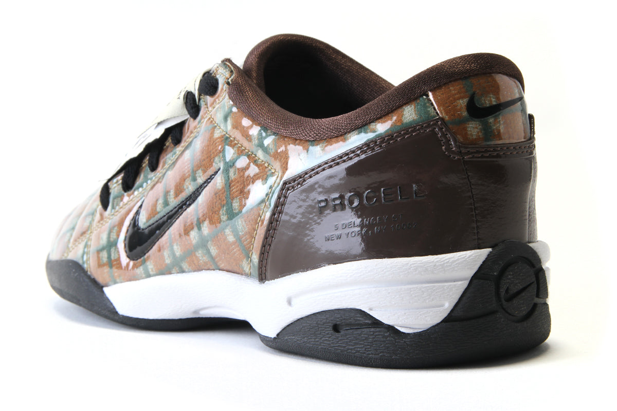 Nike - T90 x Procell
Style # IQ5794-237
Color : Baroque Brown / Black / Fir / Summit White