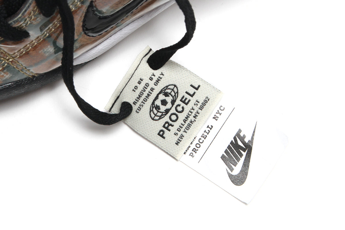 Nike - T90 x Procell
Style # IQ5794-237
Color : Baroque Brown / Black / Fir / Summit White