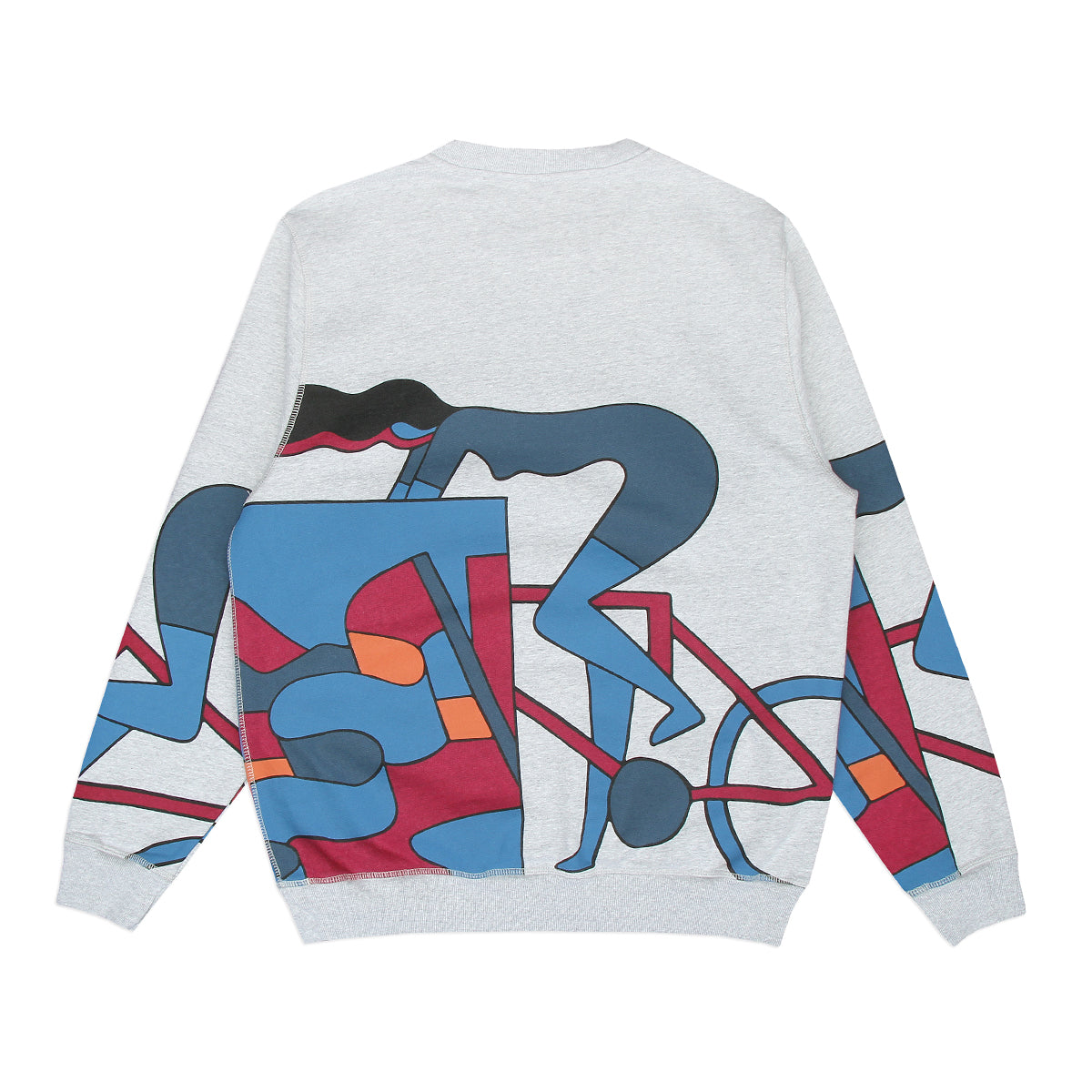 by Parra | Etappe 17 Crewneck Sweatshirt Heather Grey