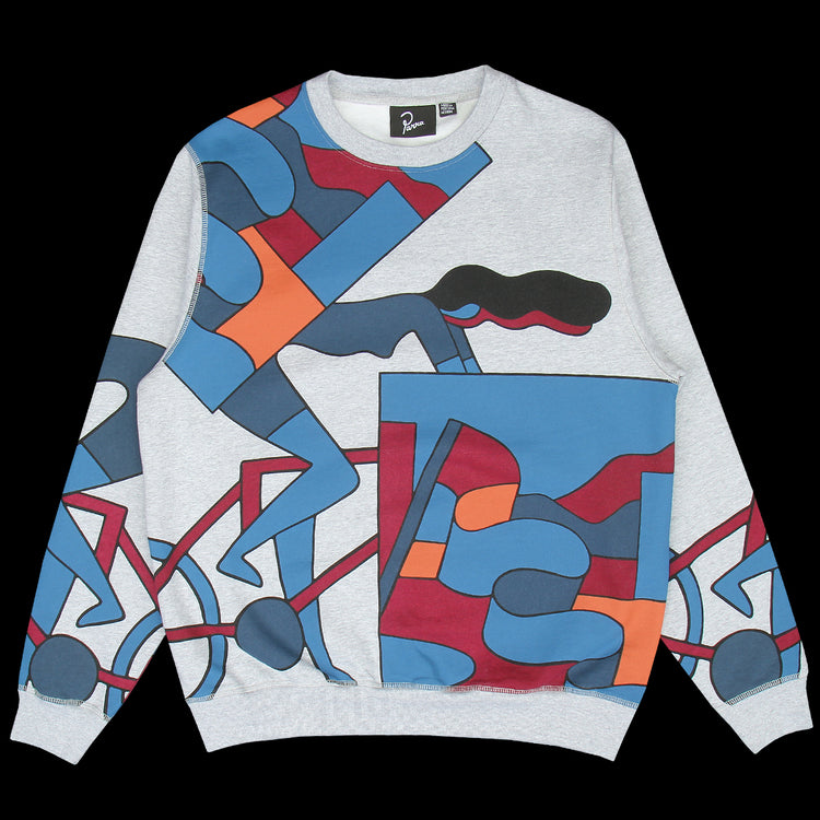 by Parra | Etappe 17 Crewneck Sweatshirt Heather Grey