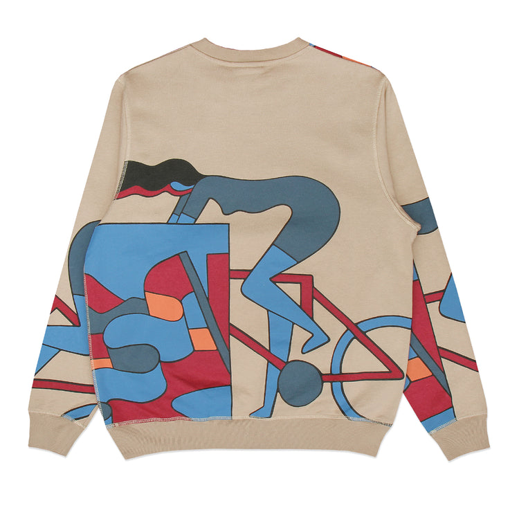 by Parra | Etappe 17 Crewneck Sweatshirt Mushroom