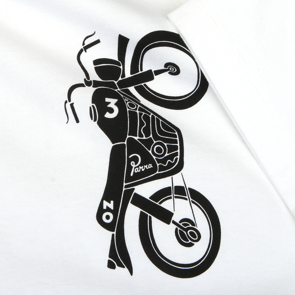 by Parra - Not Another Boat T-Shirt
Style # 56205
Color : White