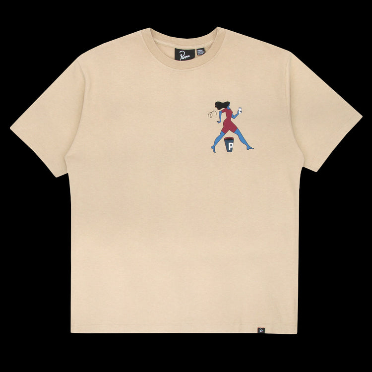 by Parra Questioning T-Shirt Beige