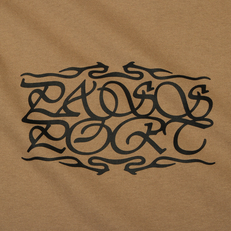 Passport - Calligraphy T-Shirt
Color : Khaki