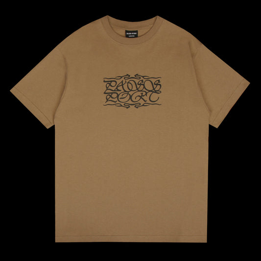 Passport - Calligraphy T-Shirt
Color : Khaki