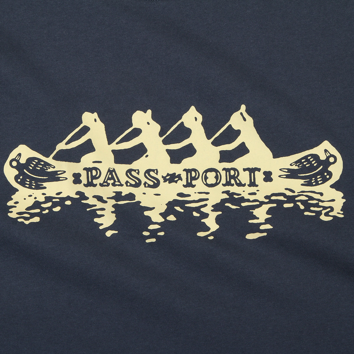 Passport - Canoe T-Shirt
Color : Harbor Blue