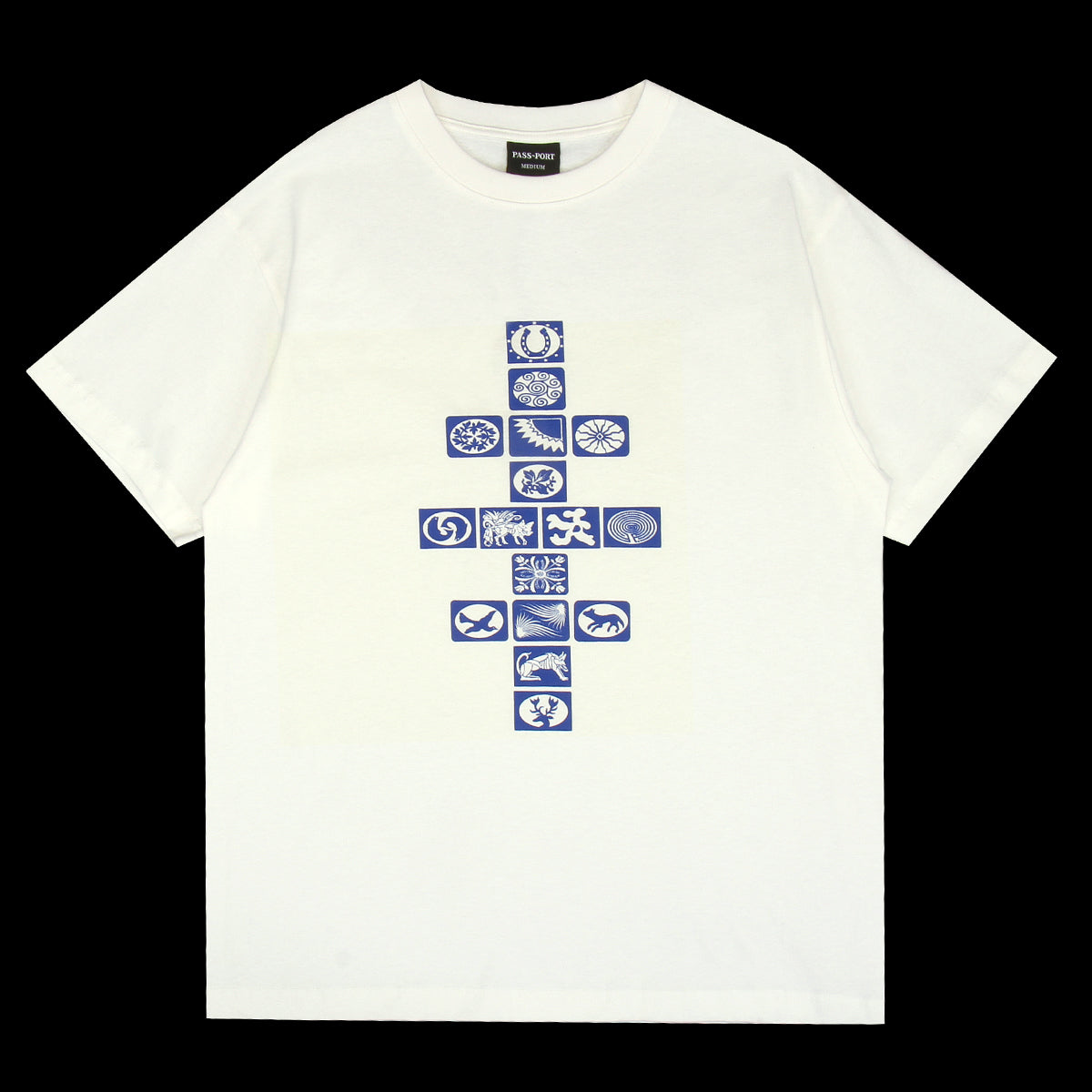 Passport  Kollaasi T-Shirt
Color : White