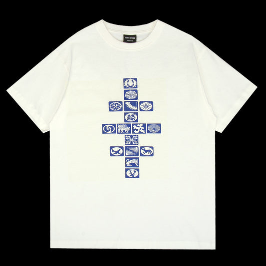 Passport  Kollaasi T-Shirt
Color : White
