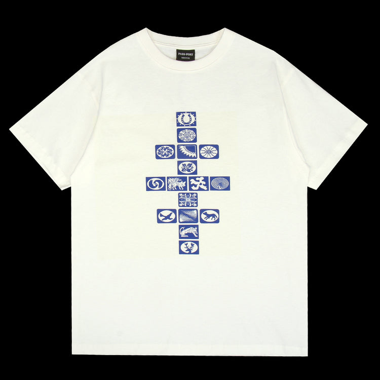 Passport  Kollaasi T-Shirt
Color : White
