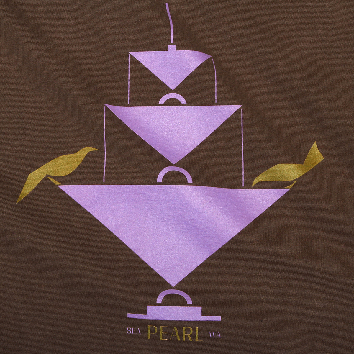 Pearl - Public Niceties T-Shirt
Color : Clove