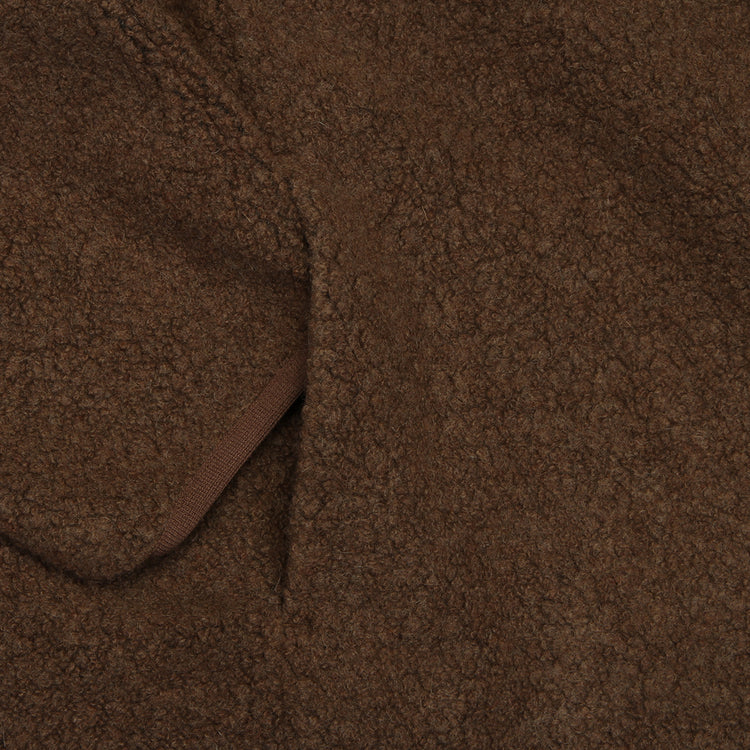 Pilgrim | Antonio Wool Zip-Up
Color : Brown