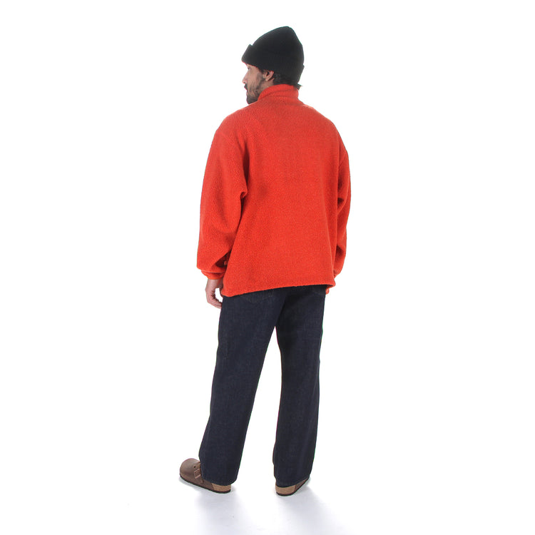 Pilgrim | Antonio Wool Zip-Up
Color : Orange