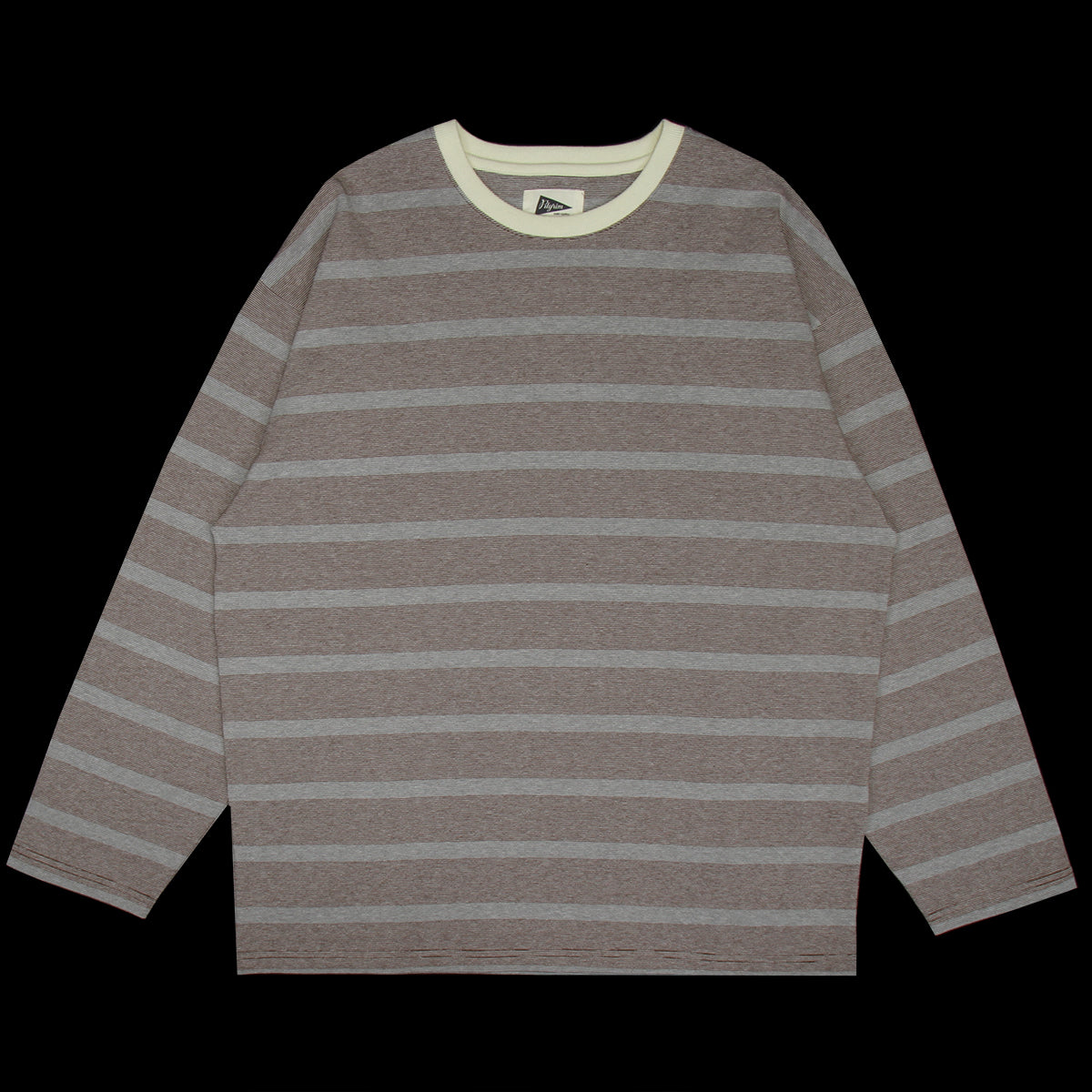 Pilgrim | Hawkinson L/S Crew Shirt
Color : Striped Brown