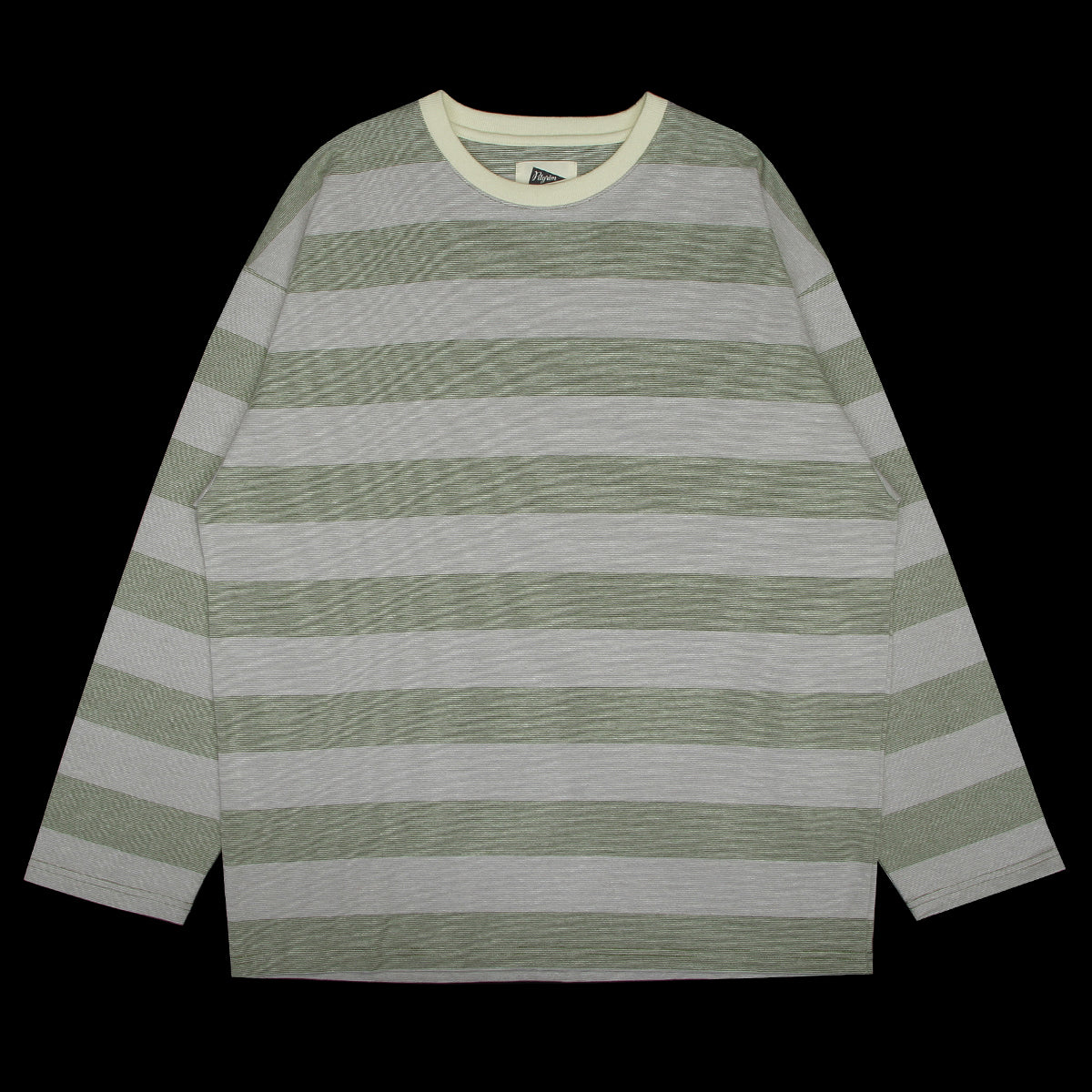 Pilgrim | Hawkinson L/S Crew Shirt
Color : Striped Sage