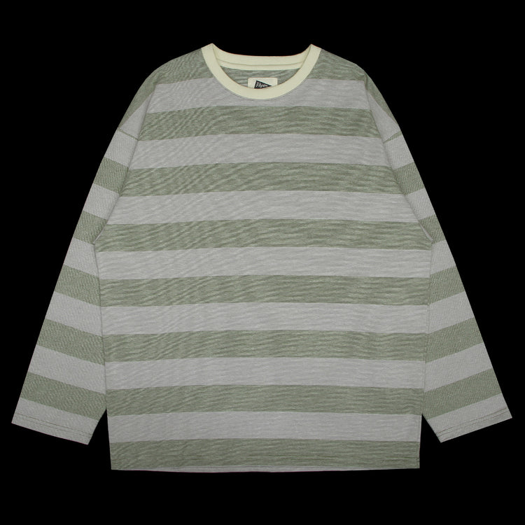 Pilgrim | Hawkinson L/S Crew Shirt
Color : Striped Sage