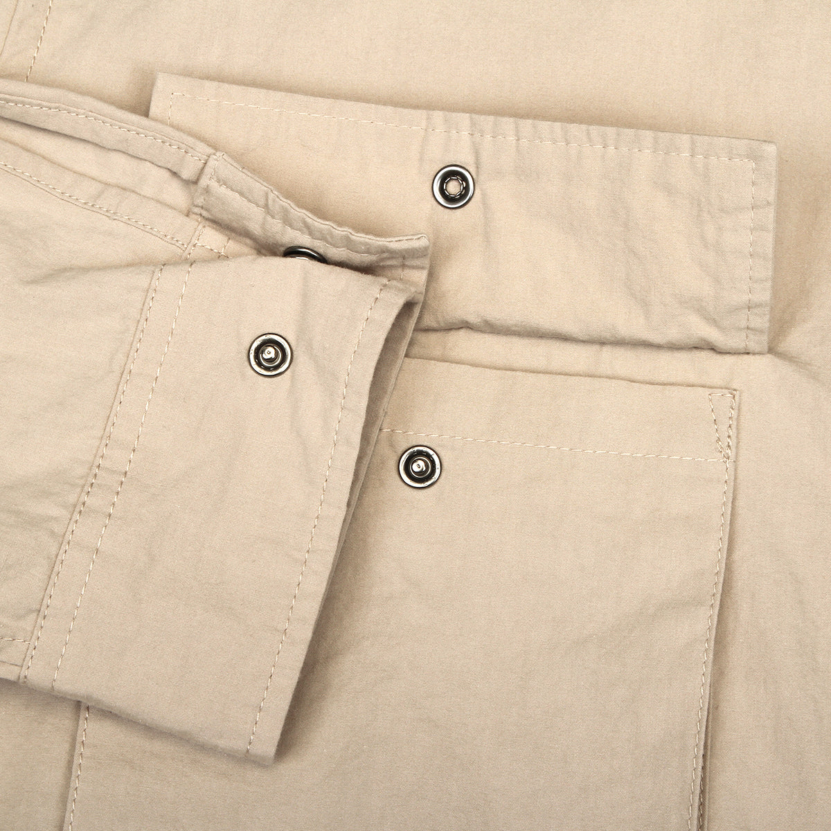 Pilgrim Surf Supply - Ivan Weather Cloth L/S Shirt
Color : Khaki