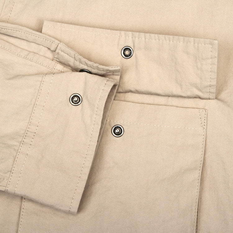 Pilgrim Surf Supply - Ivan Weather Cloth L/S Shirt
Color : Khaki