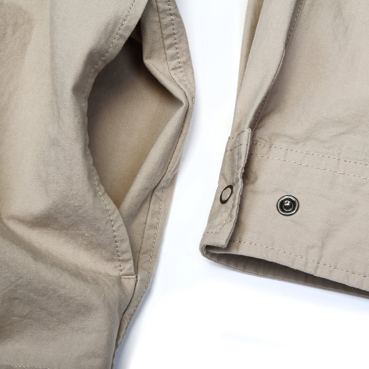 Pilgrim Surf Supply - Ivan Weather Cloth L/S Shirt
Color : Khaki