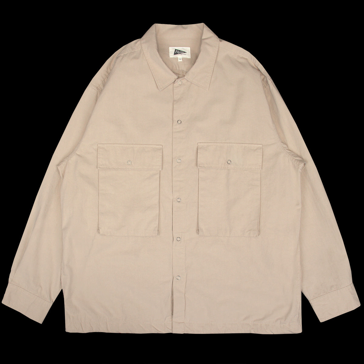 Pilgrim Surf Supply - Ivan Weather Cloth L/S Shirt
Color : Khaki