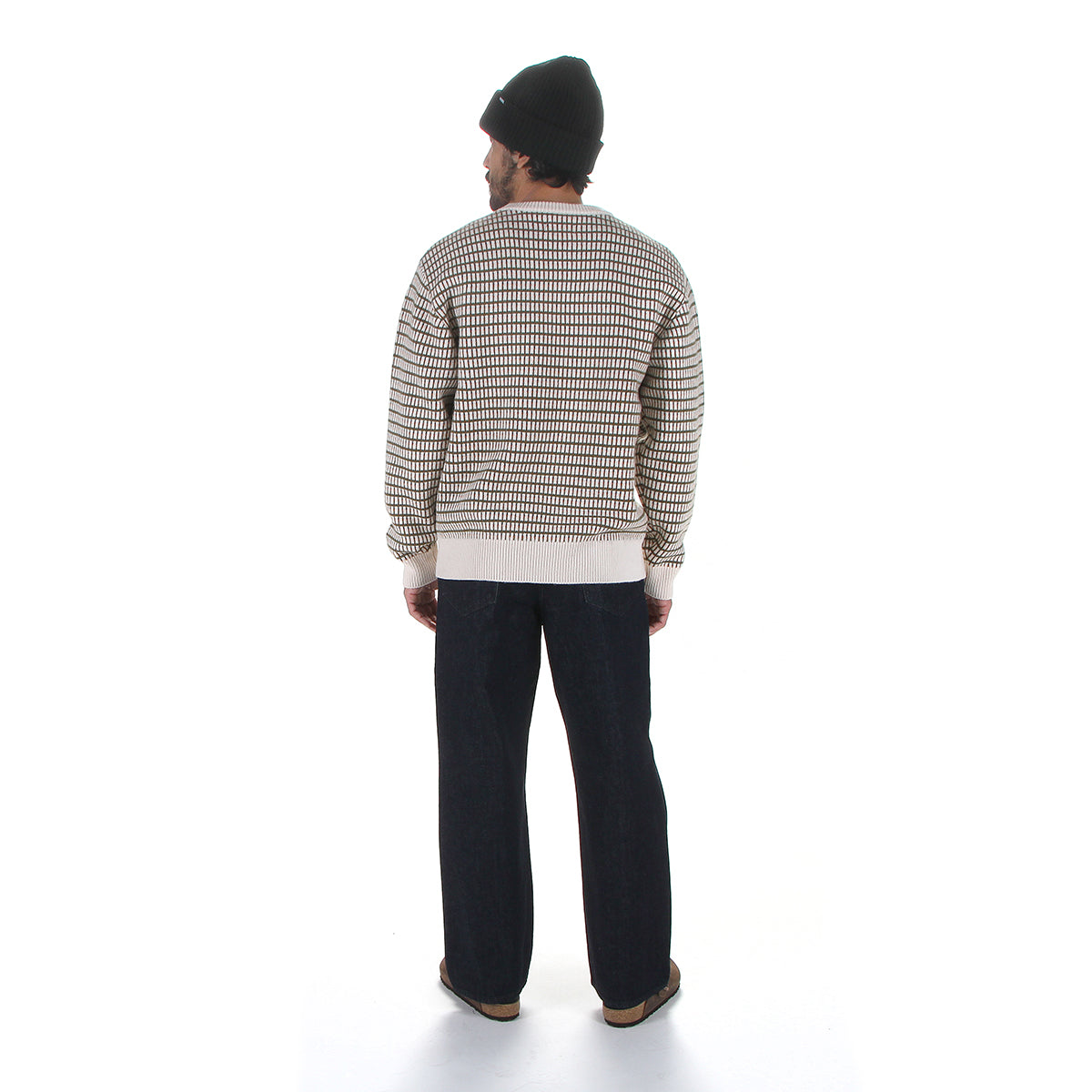 Pilgrim | Martin Jacquard Check Knit

Color : Ivory