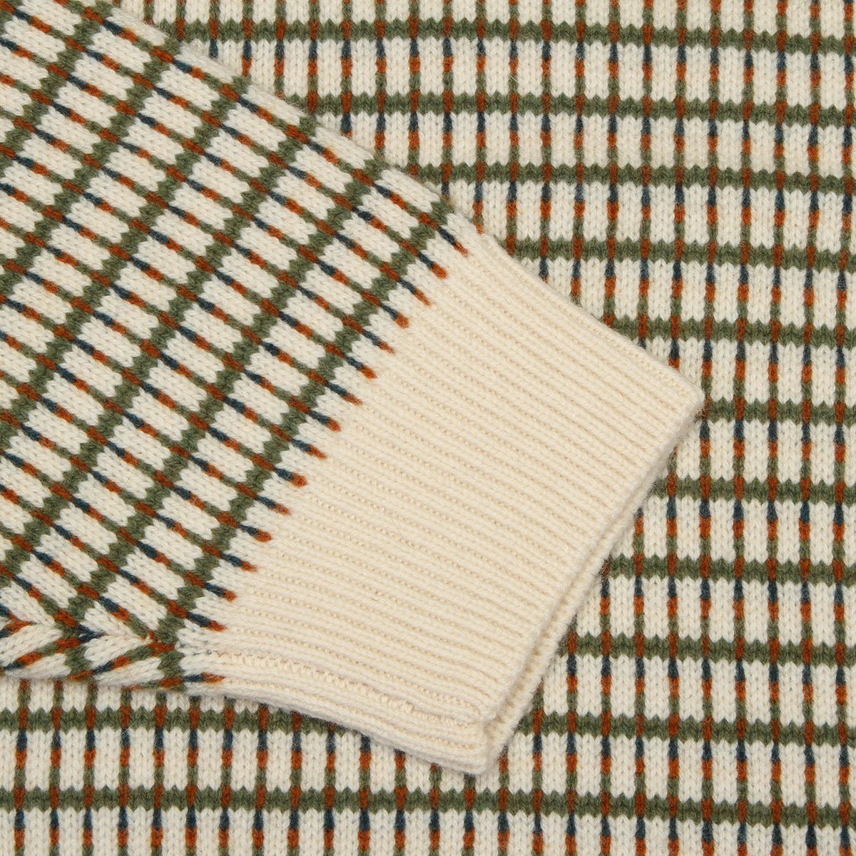 Pilgrim | Martin Jacquard Check Knit

Color : Ivory