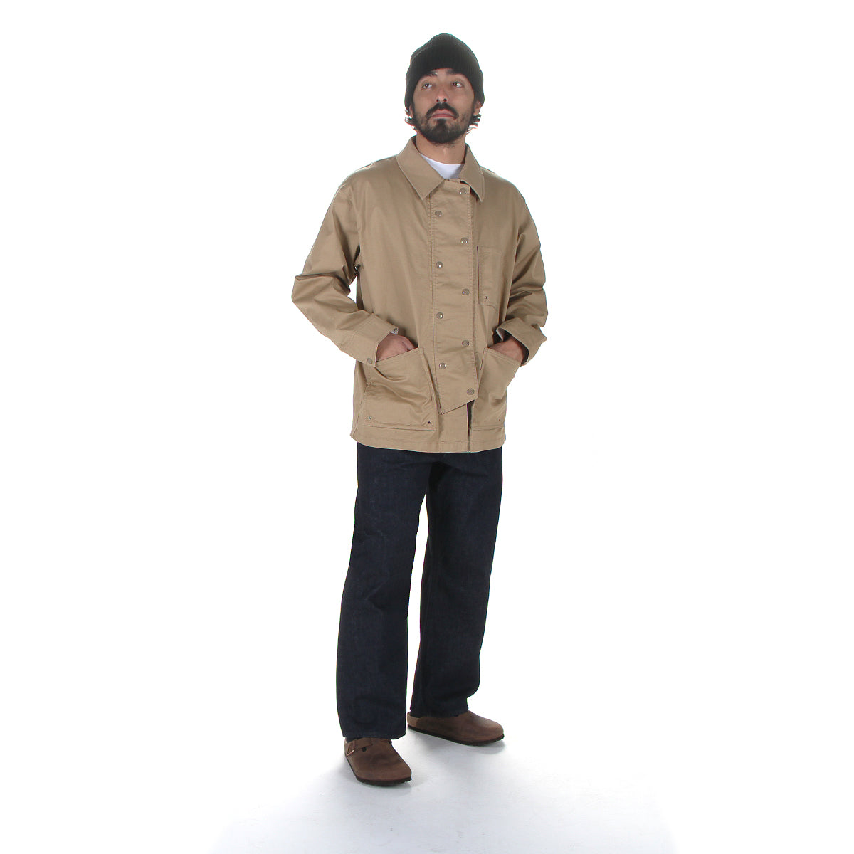 Pilgrim | Mendal Ventile Welder's Jacket
Color : Khaki