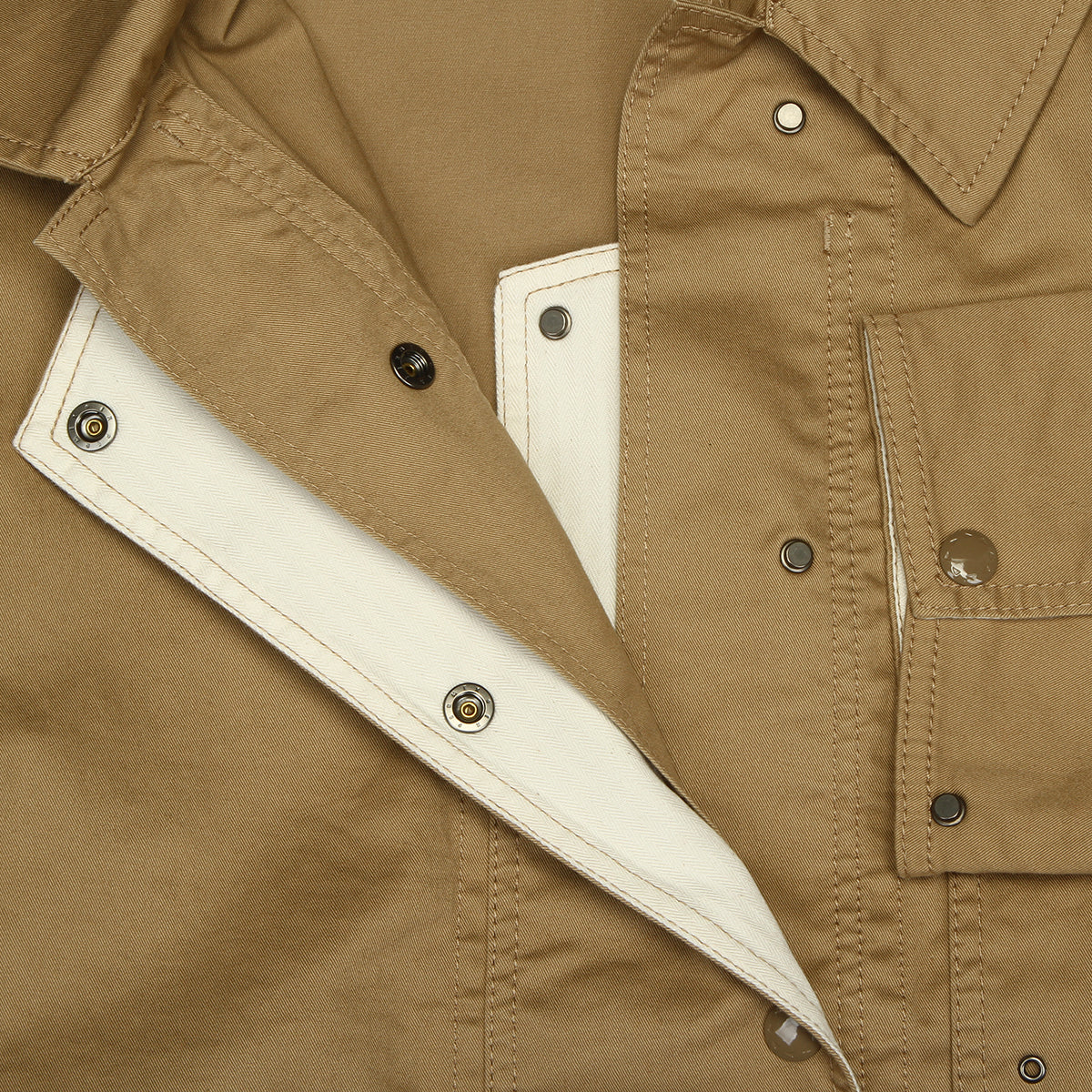 Pilgrim | Mendal Ventile Welder's Jacket
Color : Khaki