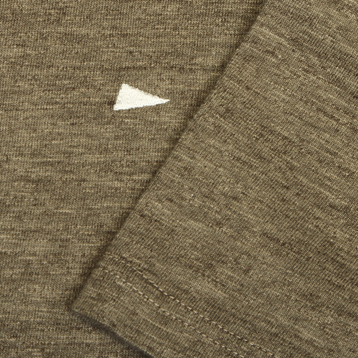 Pilgrim Surf Supply - Minimalist Embroidered T-Shirt
Color : Olive