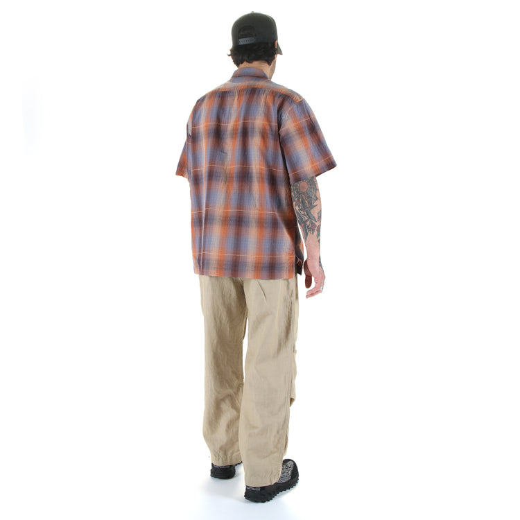 Pilgrim Surf Supply - Neuse Over Pant
Color : Khaki

Pilgrim Surf Supply - Sam Dobby Ombre S/S Shirt
Color : Orange