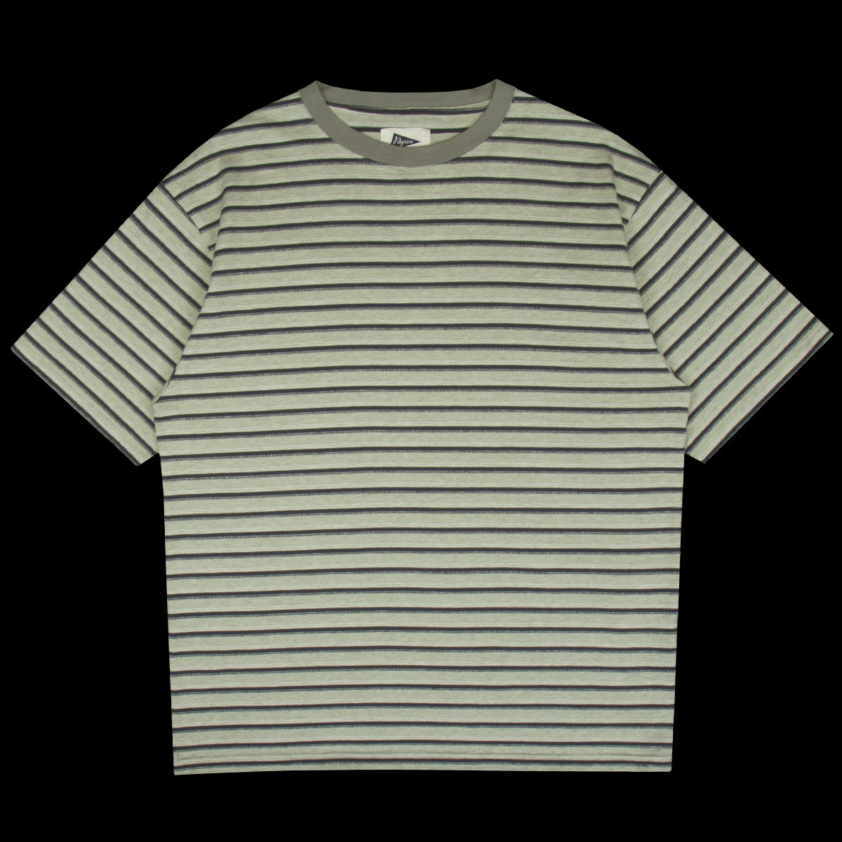 Pilgrim Surf Supply - Tucker Striped T-Shirt
Color : Sage