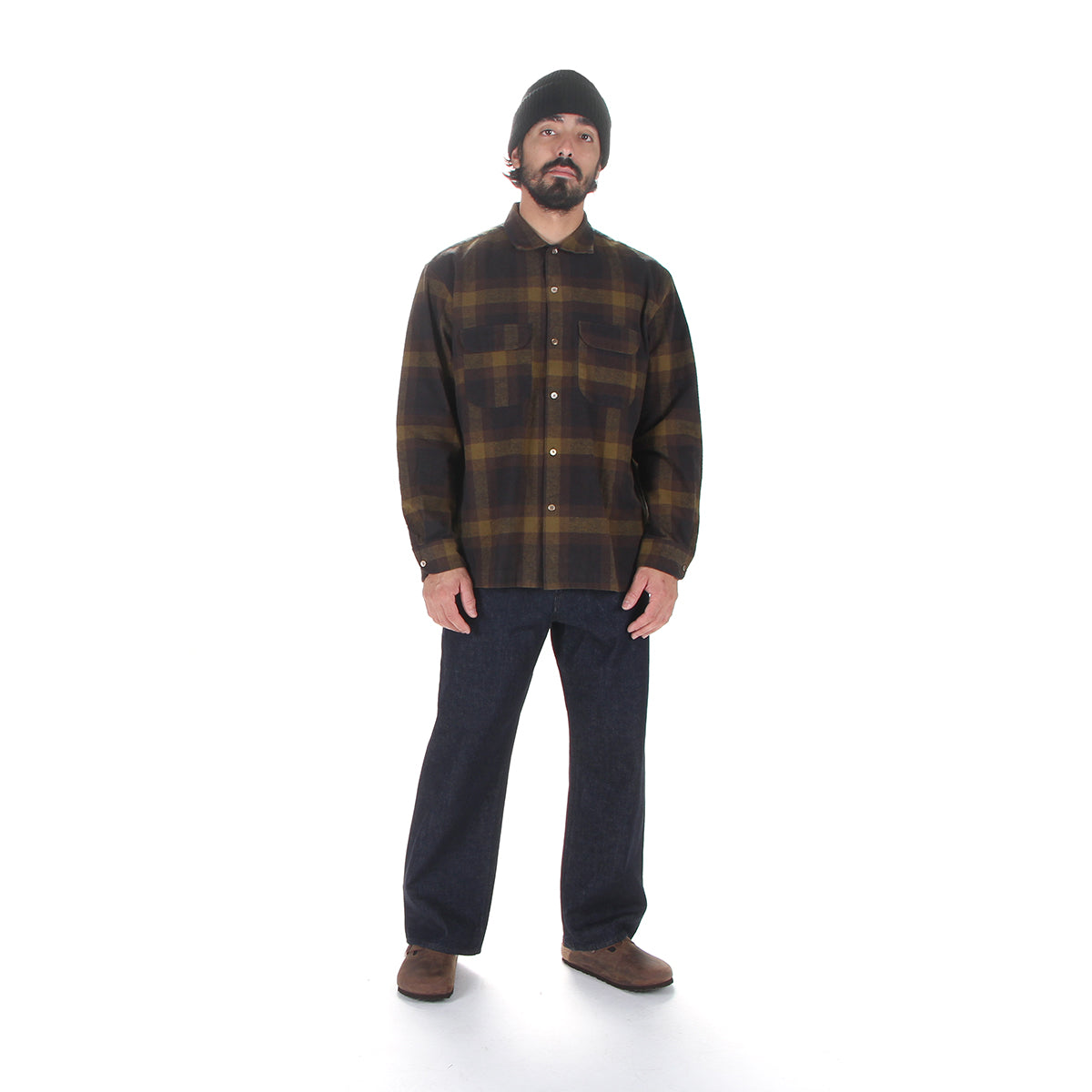 Pilgrim | Vincent L/S Shirt
Color : Mustard